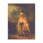 Rembrandt Harmensz. van Rijn Davids Abschied von J postcards