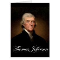 Rembrandt_Peale-Thomas_Jefferson 1 Greeting Card