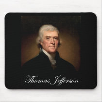 Rembrandt_Peale-Thomas_Jefferson 1 Mouse Pads