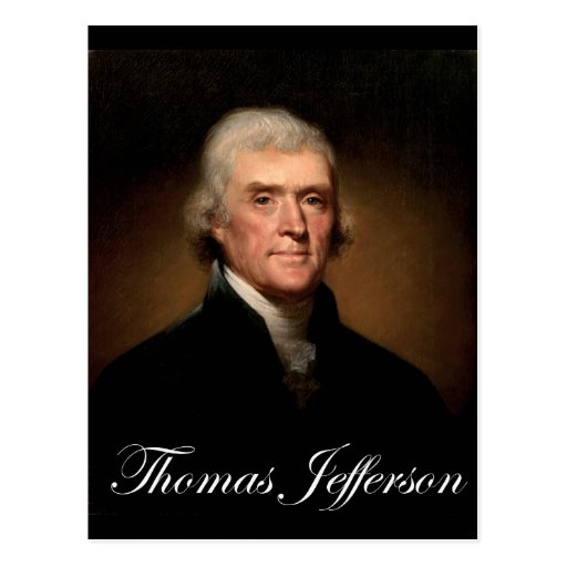 Rembrandt_Peale-Thomas_Jefferson 1 Post Cards