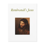 rembrandt-portrait-of-christs-head-1650, Rembra... postcards