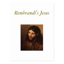 rembrandt-portrait-of-christs-head-1650, Rembra... Post Cards