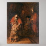 Rembrandt  - Return of the Prodigal Son Print