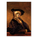 Rembrandt's Dog Card