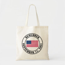 Remember 9/11 canvas bag