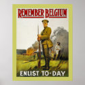 Remember Belgium (border) posters