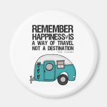 remember happiness refrigerator magnet