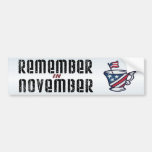 Remember in November - Tea Party Patriots Bumper Sticker