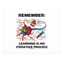 Remember: Learning Is An Iterative Process Synapse Postcards