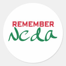 Remember Neda (Iran) Stickers