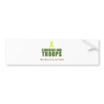 Remember Our Troops This Holiday Season bumper stickers