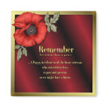 Remember Poppy magnets