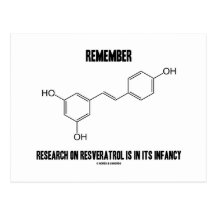 Remember Research On Resveratrol Is In Its Infancy Postcard