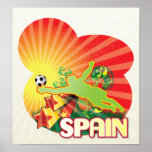 Remember SPAIN world Cup 2010 Champions Poster