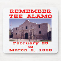 Remember The Alamo  #001 Mouse Pad