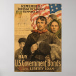 Remember!  The Flag of Liberty Print