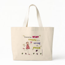 Remember Wine Counts As A Serving Of Fruit Bags