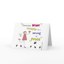 Remember Wine Counts As A Serving Of Fruit