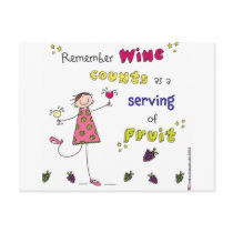 Remember Wine Counts As A Serving Of Fruit
