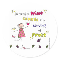Remember Wine Counts As A Serving Of Fruit