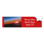 RememberEarth Day!  April 22 bumper stickers