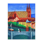 Remembering Basel, Switzerland View Post Card