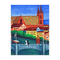 Remembering Basel, Switzerland View Post Card