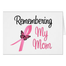 Remembering My Mum - Breast Cancer Awareness Cards
