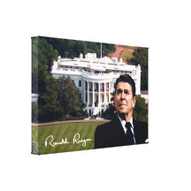 Remembering Ronald Reagan Gallery Wrapped Canvas