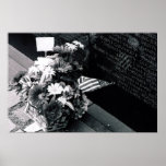 Remembrance At Vietnam Memorial Print