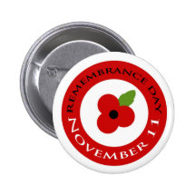 Remembrance Day - Badge Buttons