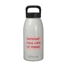Reminder Water Bottle