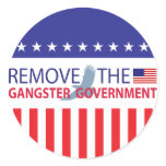Remove The Gangster Government Sticker