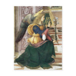 Renaissance Angel Christmas Postcard Pinturicchio