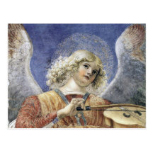 Renaissance Angel Postcard Post Card Melozzo