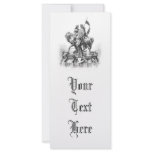 Renaissance Couple On Horse-Rack Card rack cards