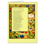 Renaissance Garden - Children's Verse Greeting Cards