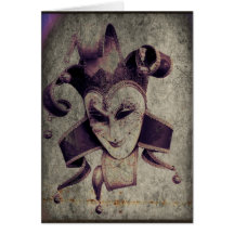 Renaissance Joker on Stone Cards