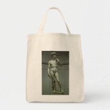 Renaissance Marble Statue of David by Michelangelo Bags