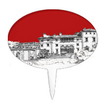 Renaissance museum red