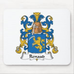 Renaud Family Crest mousepads