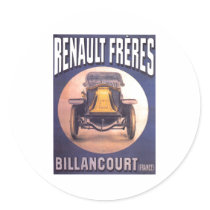 Renault Freres French Automobile Advertisement