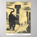Rendevouz of Cats by Edouard Manet posters