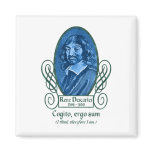 René Descartes Fridge Magnet