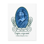 René Descartes Postcard
