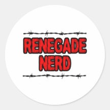 Renegade Nerd Stickers