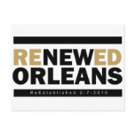 Renewed Orleans postcards
