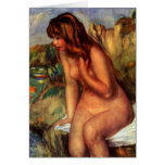 Renior Fine Art Bather Card