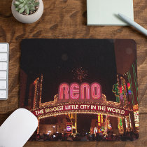 Reno Sign Mouse Pad