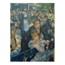 Renoir Painting Postcards